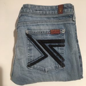 7 For All Mankind Size 29 Flynt Bootcut Jeans
